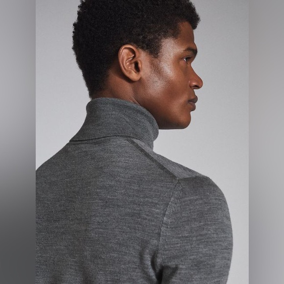 Reiss Caine Merino Wool Rollneck - Picture 5 of 8